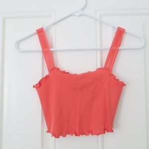 Urban Outfitters Savannah Mesh Strap Cropped Top